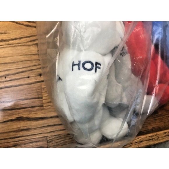 BEANIE Bears REGGIE JACKSON '99 BASEBALL Hall of Fame Set of 4 Collectable - Picture 10 of 12